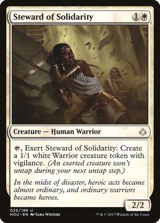 Steward of Solidarity [Hour of Devastation] | Fandemonia Ltd
