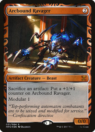 Arcbound Ravager [Kaladesh Inventions] | Fandemonia Ltd