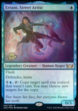 Errant, Street Artist [Streets of New Capenna Prerelease Promos] | Fandemonia Ltd