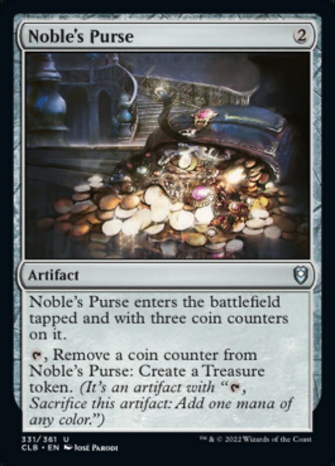 Noble's Purse [Commander Legends: Battle for Baldur's Gate] | Fandemonia Ltd