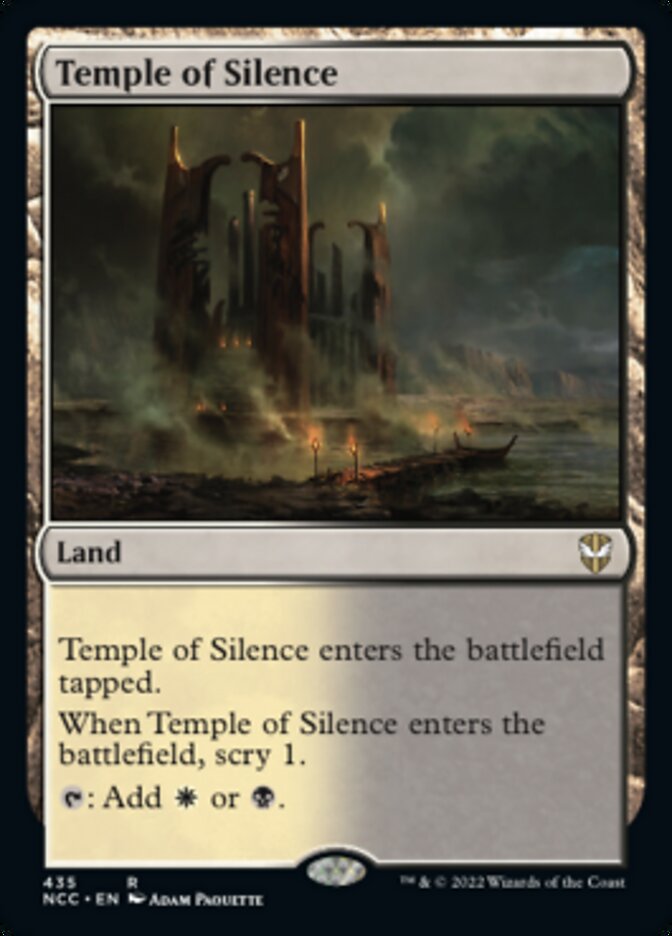Temple of Silence [Streets of New Capenna Commander] | Fandemonia Ltd