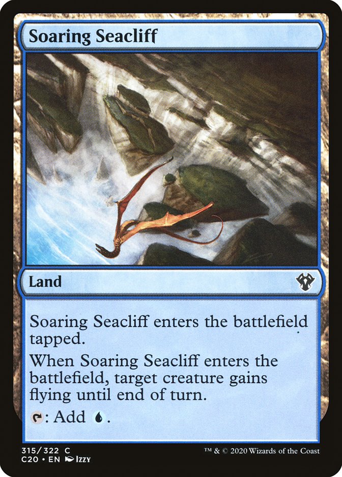 Soaring Seacliff [Commander 2020] | Fandemonia Ltd