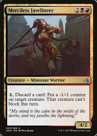 Merciless Javelineer [Amonkhet] | Fandemonia Ltd