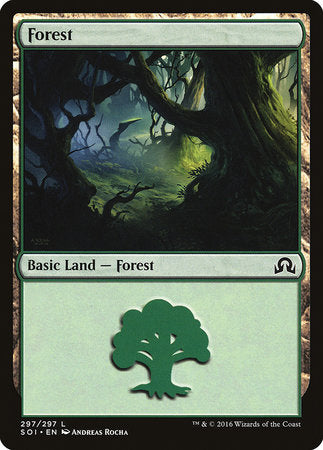 Forest (297) [Shadows over Innistrad] | Fandemonia Ltd