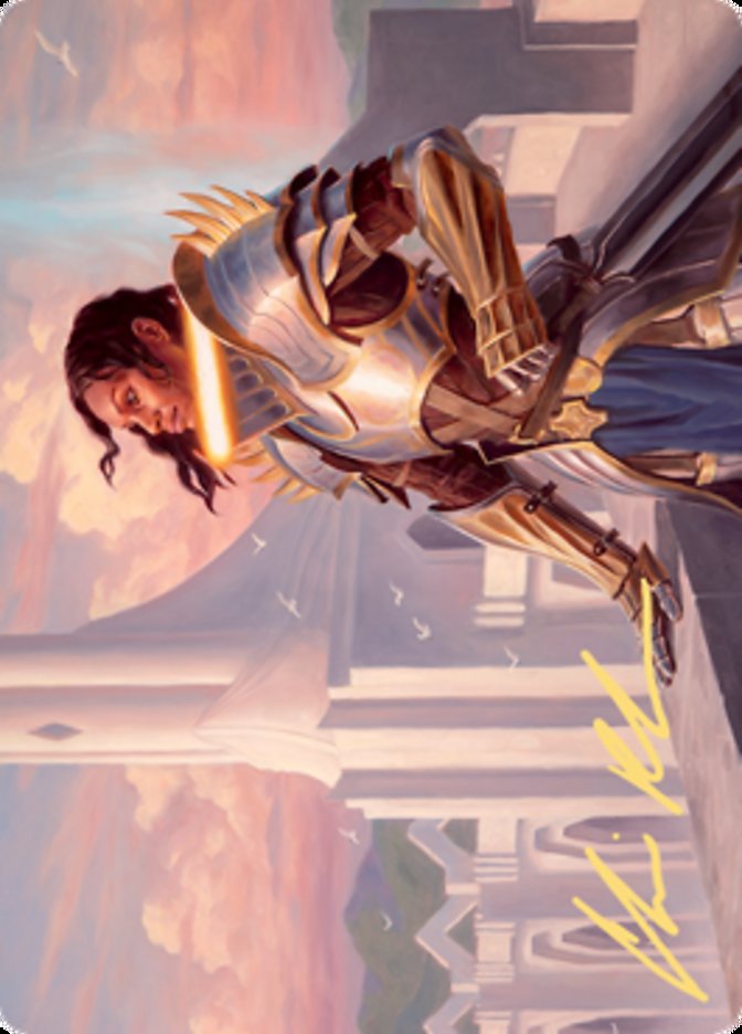 Tazri, Beacon of Unity Art Card [Zendikar Rising Art Series] | Fandemonia Ltd
