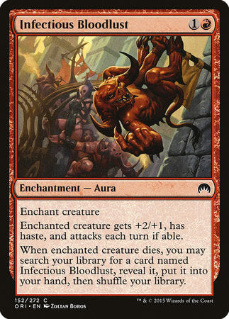 Infectious Bloodlust [Magic Origins] | Fandemonia Ltd