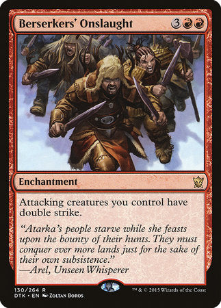Berserkers' Onslaught [Dragons of Tarkir] | Fandemonia Ltd