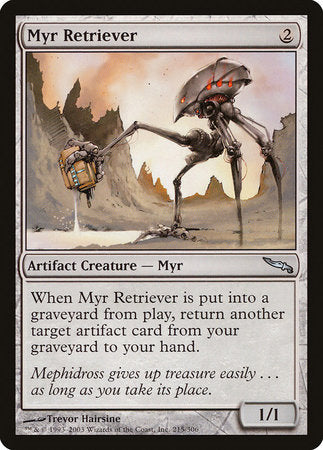 Myr Retriever [Mirrodin] | Fandemonia Ltd