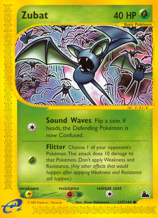 Zubat (117/144) [Skyridge] | Fandemonia Ltd