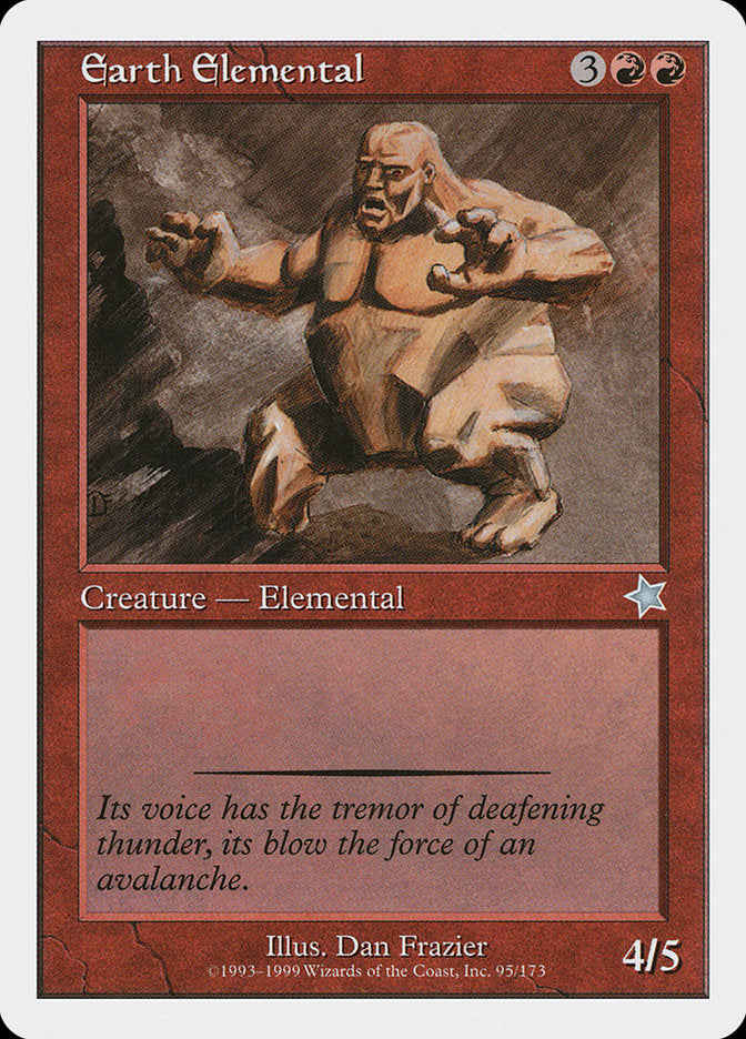 Earth Elemental [Starter 1999] | Fandemonia Ltd