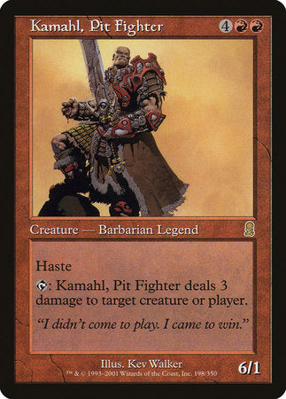 Kamahl, Pit Fighter [Odyssey] | Fandemonia Ltd