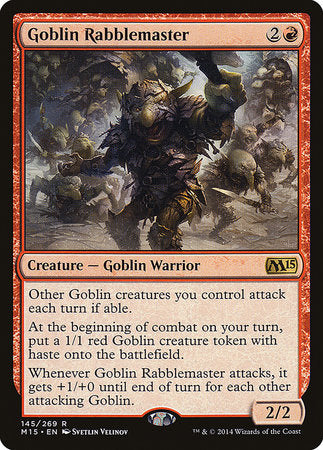 Goblin Rabblemaster [Magic 2015] | Fandemonia Ltd