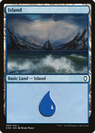 Island (290) [Commander Anthology Volume II] | Fandemonia Ltd