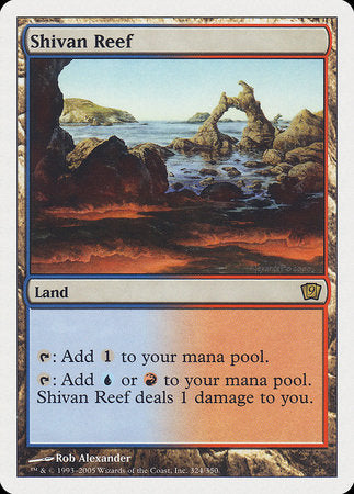 Shivan Reef [Ninth Edition] | Fandemonia Ltd