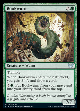 Bookwurm [Strixhaven: School of Mages] | Fandemonia Ltd