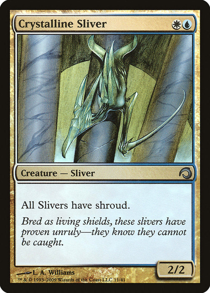 Crystalline Sliver [Premium Deck Series: Slivers] | Fandemonia Ltd