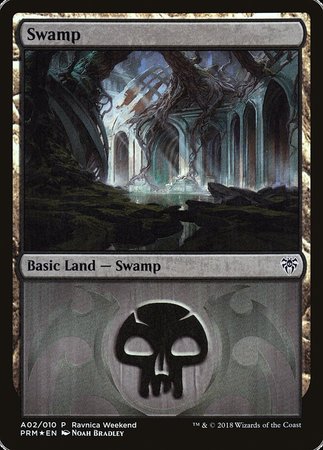 Swamp - Dimir (A02) [GRN Ravnica Weekend] | Fandemonia Ltd