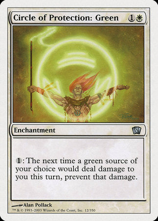 Circle of Protection: Green [Eighth Edition] | Fandemonia Ltd