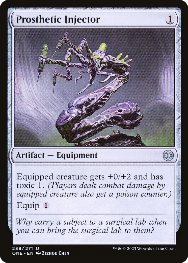 Prosthetic Injector [Phyrexia: All Will Be One] | Fandemonia Ltd