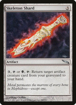 Skeleton Shard [Mirrodin] | Fandemonia Ltd