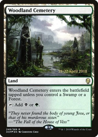 Woodland Cemetery [Dominaria Promos] | Fandemonia Ltd