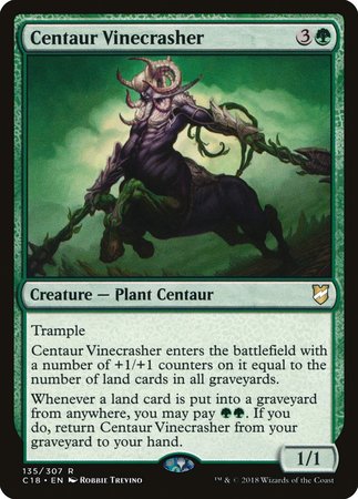 Centaur Vinecrasher [Commander 2018] | Fandemonia Ltd