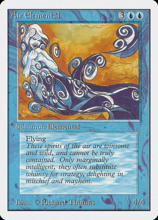 Air Elemental [Unlimited Edition] | Fandemonia Ltd