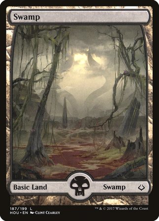 Swamp (187) - Full Art [Hour of Devastation] | Fandemonia Ltd