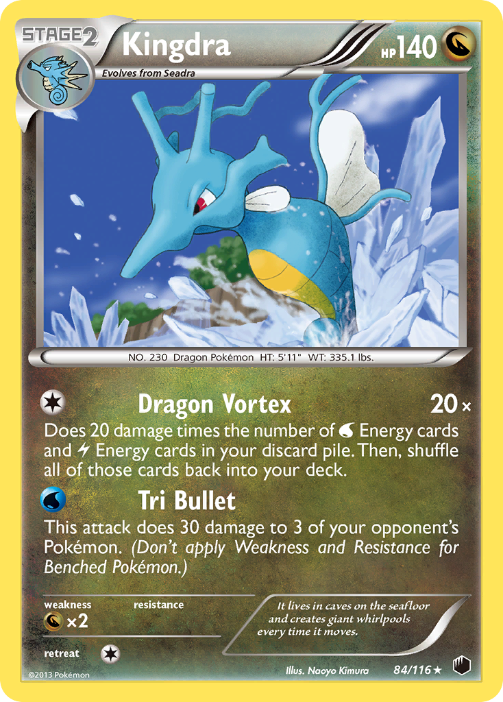 Kingdra (84/116) [Black & White: Plasma Freeze] | Fandemonia Ltd