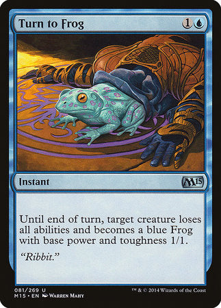 Turn to Frog [Magic 2015] | Fandemonia Ltd