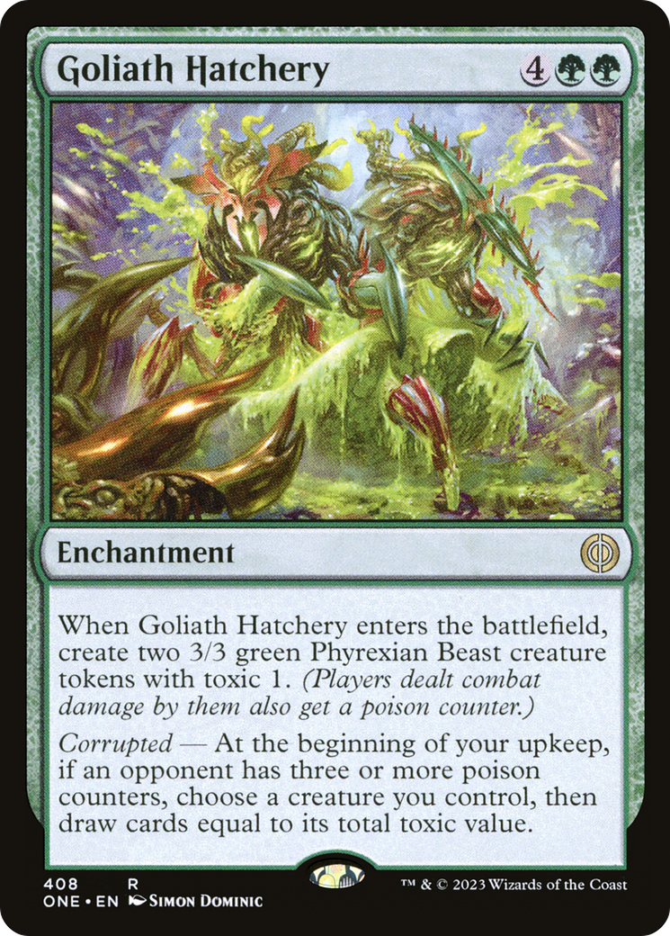 Goliath Hatchery [Phyrexia: All Will Be One] | Fandemonia Ltd