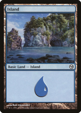 Island (98) [Duels of the Planeswalkers] | Fandemonia Ltd