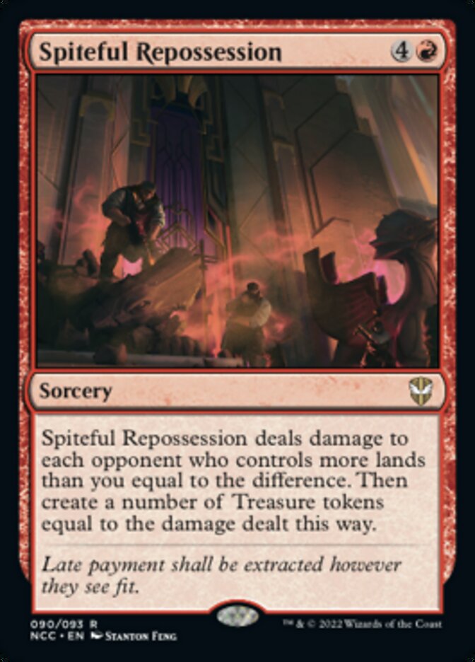 Spiteful Repossession [Streets of New Capenna Commander] | Fandemonia Ltd