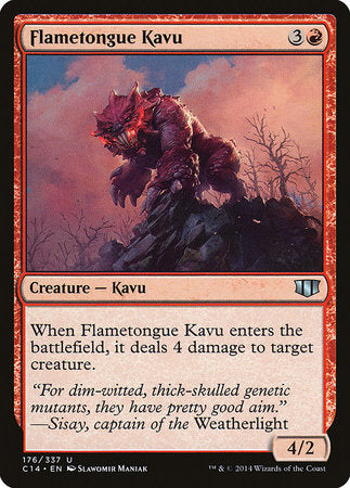 Flametongue Kavu [Commander 2014] | Fandemonia Ltd