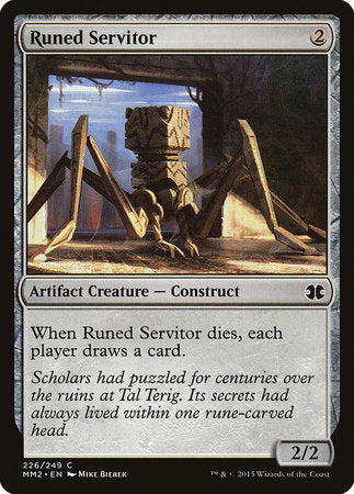 Runed Servitor [Modern Masters 2015] | Fandemonia Ltd