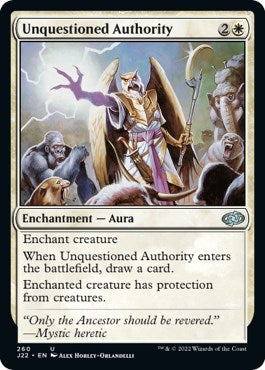 Unquestioned Authority [Jumpstart 2022] | Fandemonia Ltd