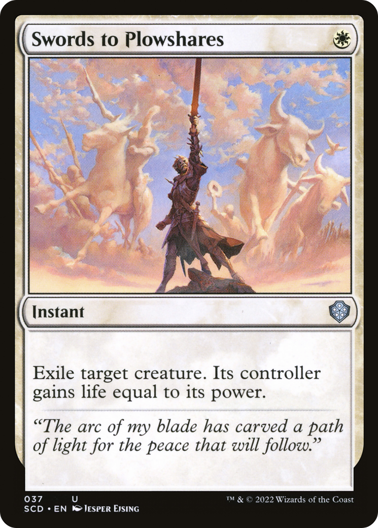 Swords to Plowshares [Starter Commander Decks] | Fandemonia Ltd