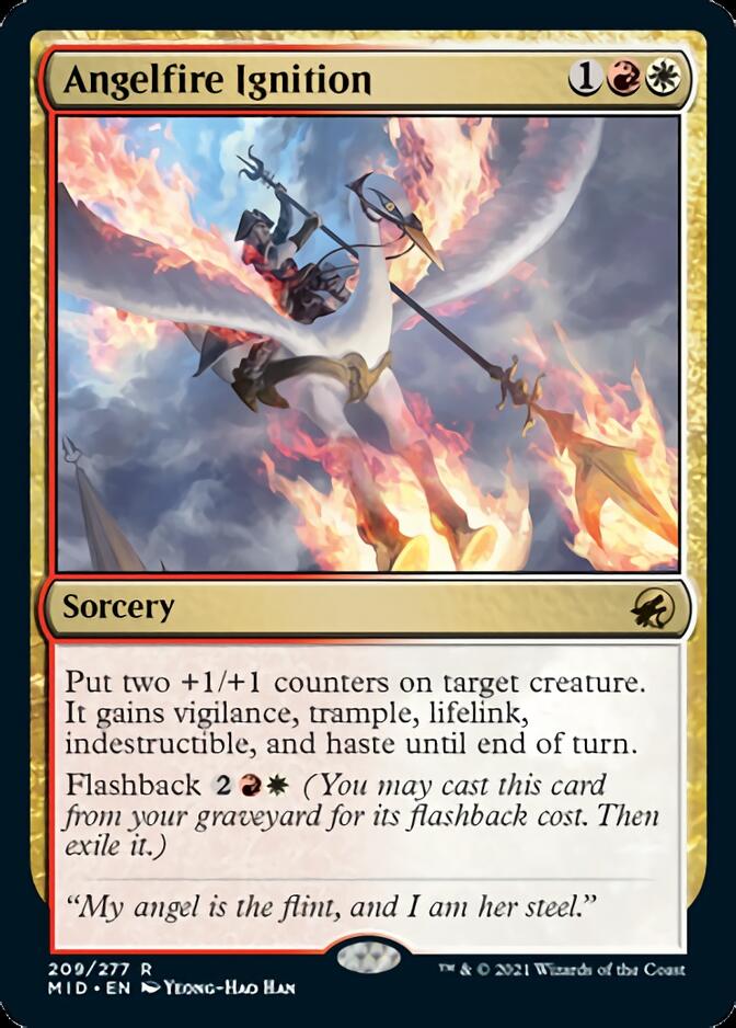 Angelfire Ignition [Innistrad: Midnight Hunt] | Fandemonia Ltd