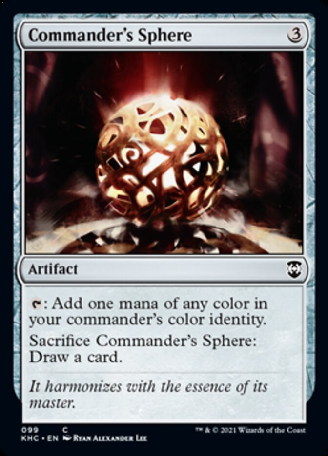Commander's Sphere [Kaldheim Commander] | Fandemonia Ltd
