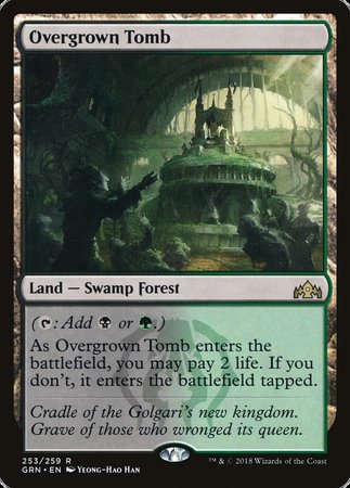 Overgrown Tomb [Guilds of Ravnica] | Fandemonia Ltd