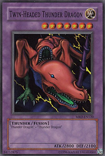 Twin-Headed Thunder Dragon [MRD-EN120] Super Rare | Fandemonia Ltd