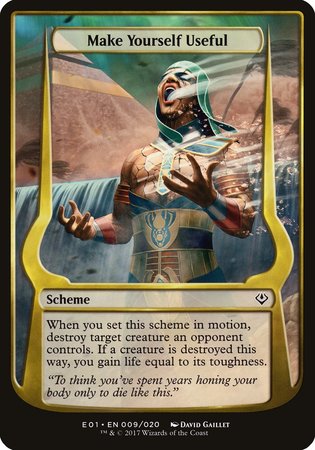 Make Yourself Useful (Archenemy: Nicol Bolas) [Archenemy: Nicol Bolas Schemes] | Fandemonia Ltd