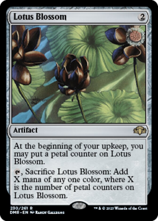 Lotus Blossom [Dominaria Remastered] | Fandemonia Ltd