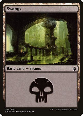 Swamp (304) [Commander Anthology] | Fandemonia Ltd
