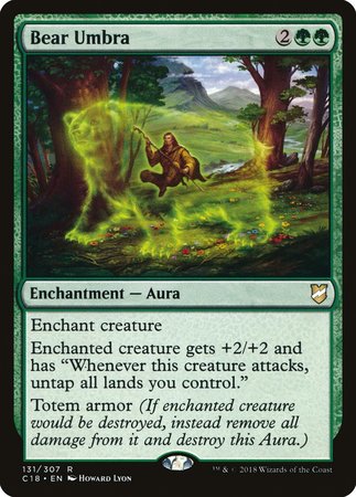 Bear Umbra [Commander 2018] | Fandemonia Ltd