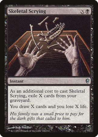 Skeletal Scrying [Conspiracy] | Fandemonia Ltd