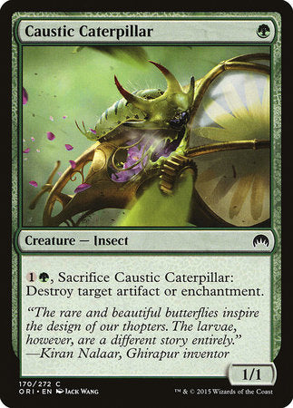 Caustic Caterpillar [Magic Origins] | Fandemonia Ltd