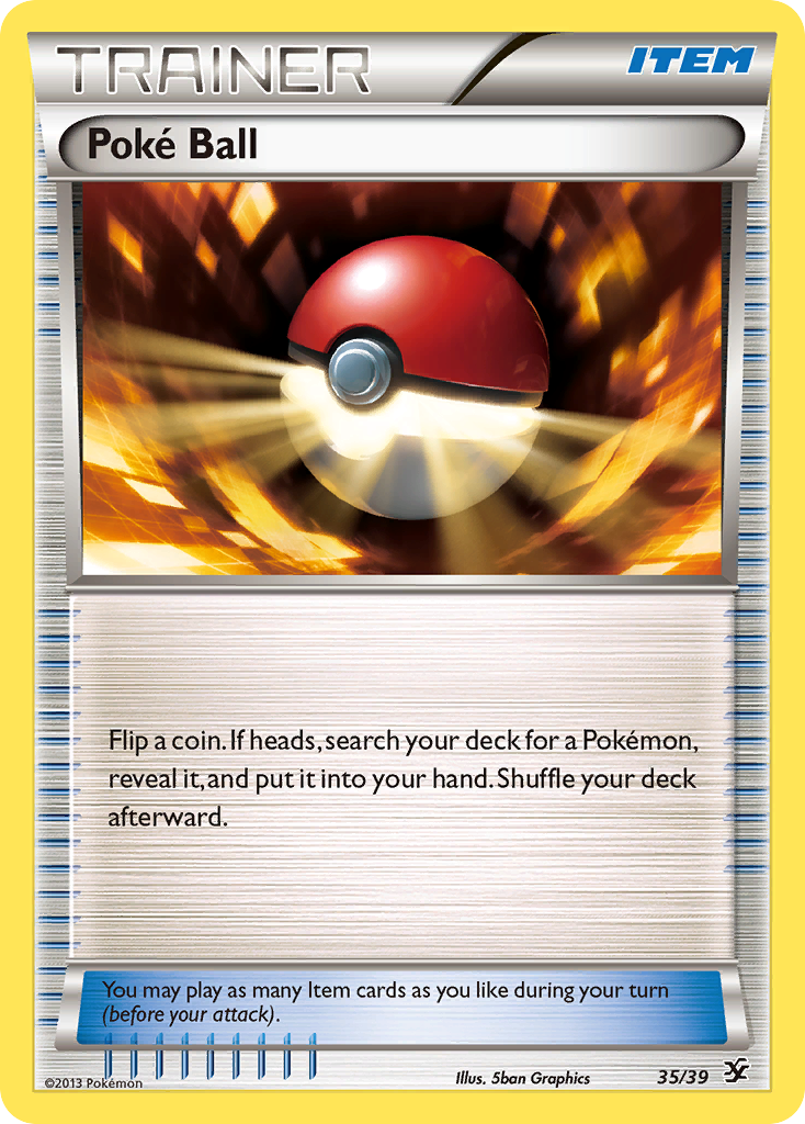 Poke Ball (35/39) [XY: Kalos Starter Set] | Fandemonia Ltd