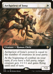 Archpriest of Iona (Extended Art) [Zendikar Rising] | Fandemonia Ltd