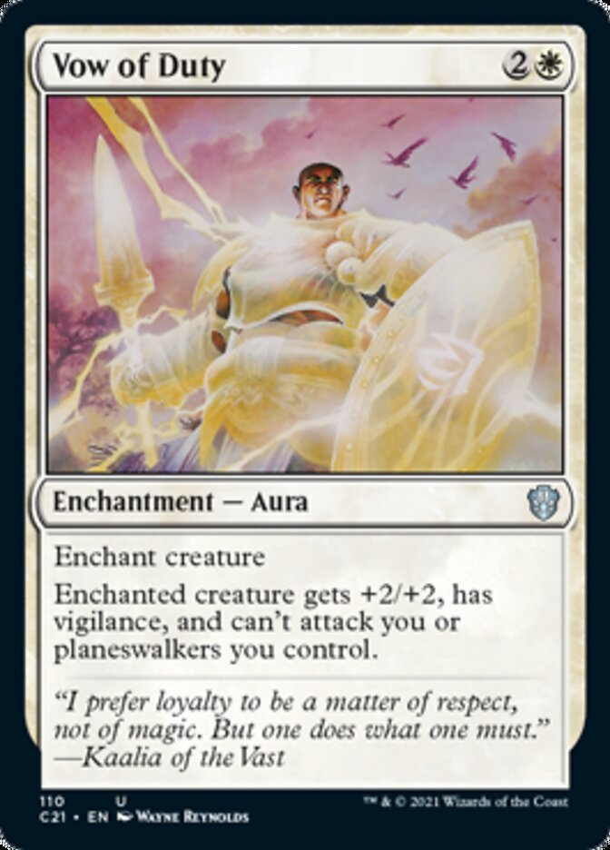 Vow of Duty [Commander 2021] | Fandemonia Ltd